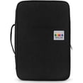 thumbnail image 1 of YOUSHARES 300 Slots large Colored Pencil Case - Big Capacity Pen Case Organizer with Multilayer Holder for Gel Pen & Prismacolor Colored Pencils (Black), 1 of 8