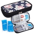 thumbnail image 1 of YOUSHARES Insulin Cooler Travel Case with 2 TSA-Approved Ice Packs for Insulin Pens & Diabetic Supplies（flower）, 1 of 7