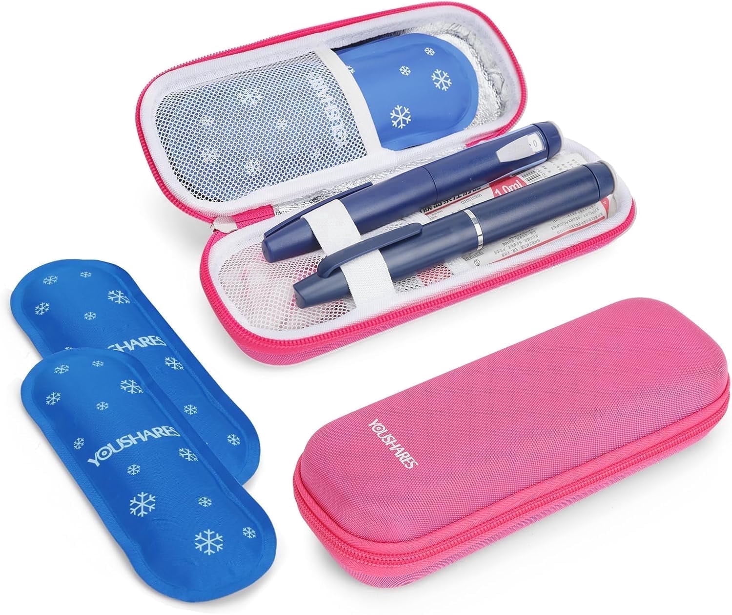 glp 1 carrying case glp1 travel making it the ideal everyday essential for your supplies GLP-1 Large Medicine Cooling Organizer