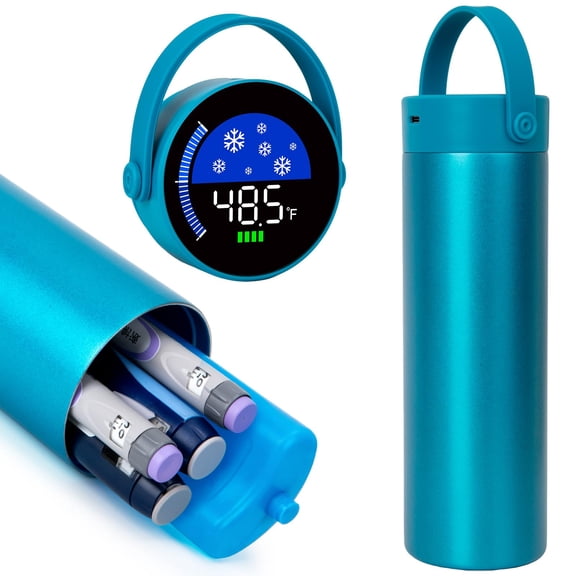 YOUSHARES Insulin Cooler Travel Case with Smart Temperature Display