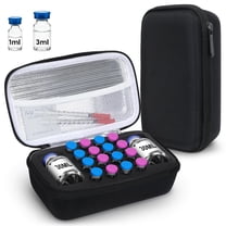 Fridge Shell For Display YOUSHARES Insulin Vial Cooler Travel Case - 8 Slots Freezable Ice Brick ...