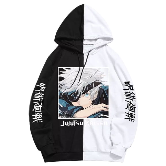 YOUSHENGER 3D Printed Anime Satoru Hoodie Men Women Hoodies Sweatshirts Gojo Casual Sprin Autumn Hooded Tops