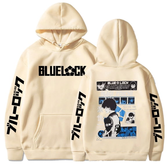 YOUSHENGER Anime Hooded Tops Fashion BLUE Hoodie Men Women Sweatshirts Casual LOCK Hoodies Fall Pullovers