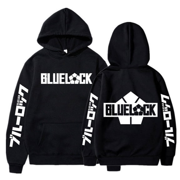 YOUSHENGER Anime Hoodie Fashion Print BLUE Hoodies Men Women Sweatshirts Casual LOCK Pullover Harajuku Hoodies