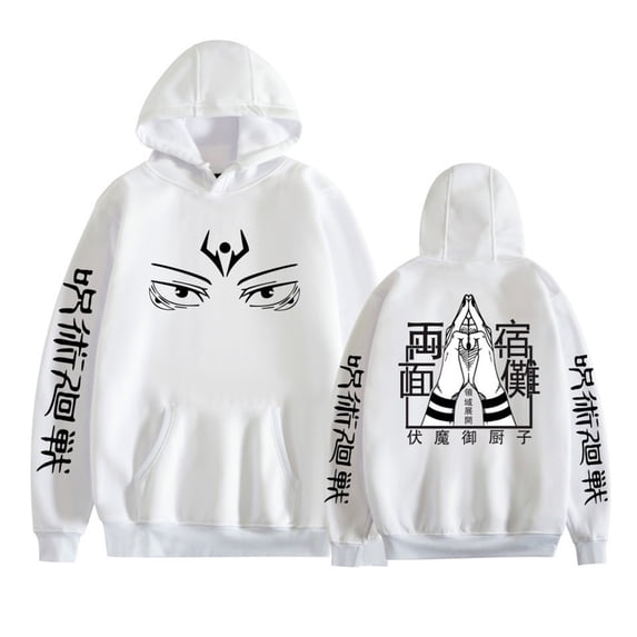 YOUSHENGER Anime Ryomen Hoodie Men Sukuna Hoodies Women Sweatshirts Oversized Fleece Pullover Hooded Tops