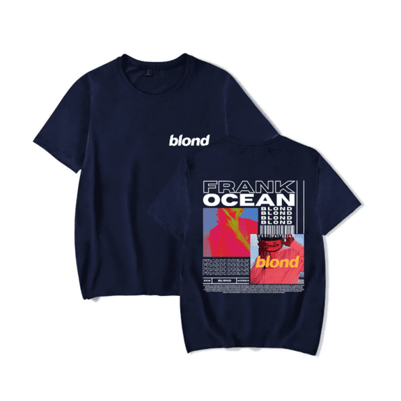 YOUSHENGER Frank Cotton T-Shirt Fashion Summer Ocean Tee Shirt Men Women Tops Casual Rapper Loose TShirts