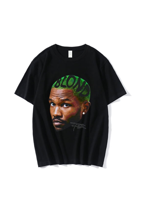Frank T-Shirt For Men Tess Tops Fashion Short Sleeve Crewneck Ocean Rapper Women Tshirts