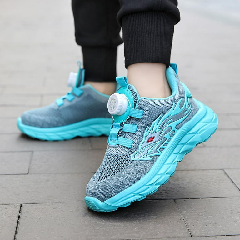 Mint green fashion running shoes