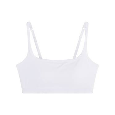 YOUSNH Comfortable Adjustable Bra No Underwire Seamless Bra for Women Bras for Women White M