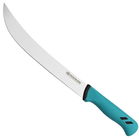 YOUSUNLONG 10 Inch High-Carbon Steel Butcher Knife for Meat and Cartilage Trimming