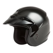 YOUTH OF-2Y OPEN-FACE HELMET BLACK YS
