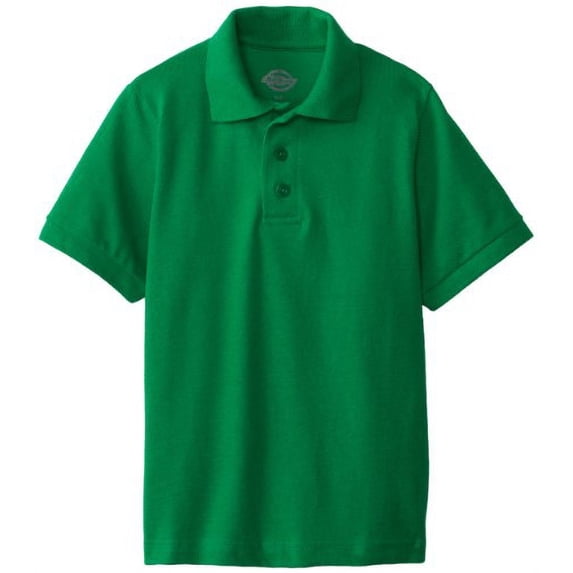 YOUTH SIZE S/S PIQUE POLO SHIRT GRASS XL