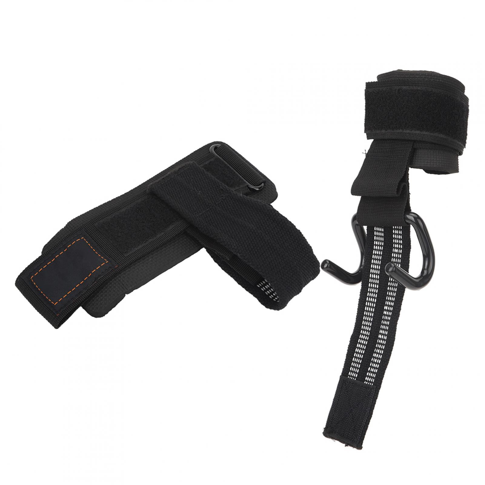 YOUTHINK 1Pair Workout Wrist Hooks Lifting Pull Up Strap Hooks Weightlifting Non-slip Grips Wristband Power Training,Wrist Hooks,Weight Lifting Wrist Hooks
