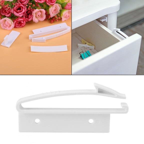YOUTHINK Baby ,4 PCS Baby Infant Safty Drawers lock Door For Child Kids, Drawer Lock