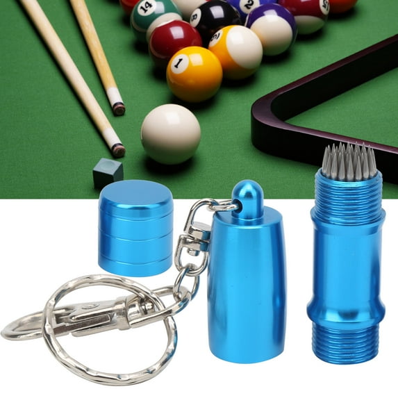 YOUTHINK Billiard Tip Pricker, Tip Shaper, Multifunctional Grinding Portable Practical For Repairing Beginners Billiards Lovers Tip Shaping Professionals