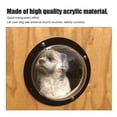 thumbnail image 1 of YOUTHINK Pets Semicircular Fence Cover Acrylic Transparent Window For Dogs Cats Treehouse,Acrylic Pets Fence Cover,Dogs Fence Cover, 1 of 8
