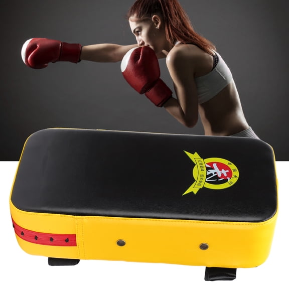 YOUTHINK Punching Bag,Foot Boxing Target,Punching Bag Thicken Kick Boxing Pad Foot Training Target PU Square Fitness Equipment