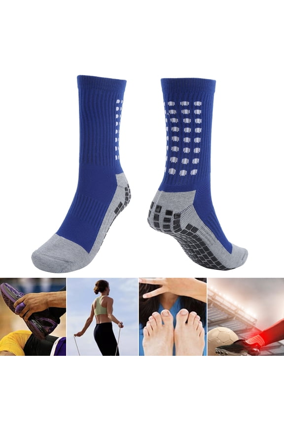 Sports Socks, Thread Design Rubber Grip Socks For Men For Sports