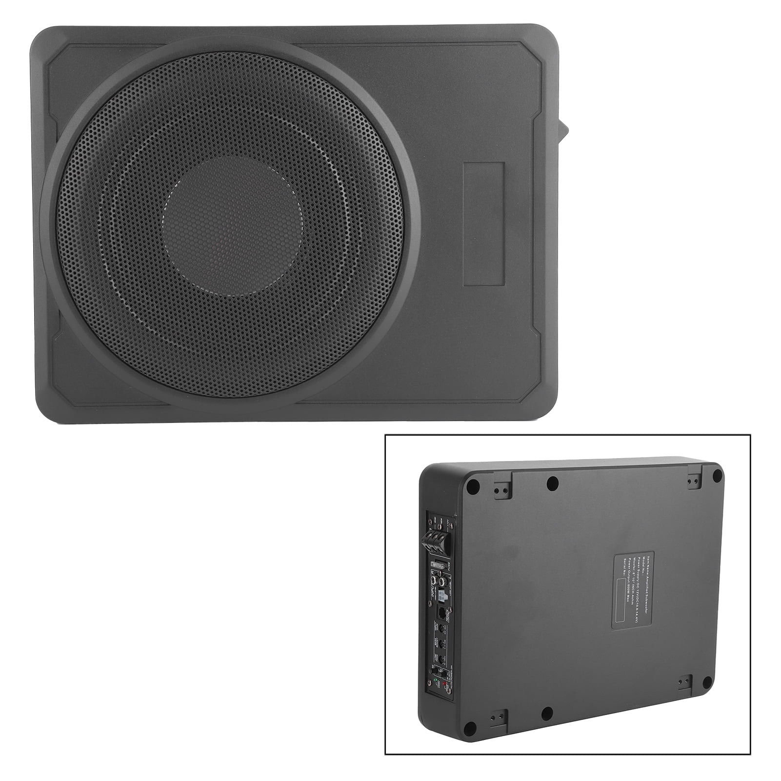 YOUTHINK Under Seat ,Car Subwoofer Slim Bass Enclosure Speaker Under