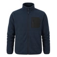 thumbnail image 1 of YOUTHUP Men's Full-Zip Fleece Jacket Classic Straight Fit Stand Collar Warm Winter Coat Outdoor Casual Layering Outerwear, 1 of 10