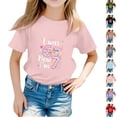 thumbnail image 1 of YOUYEDIAN 7 Year Old Birthday Girl Shirt - I was 6 Now I'm 7 67 Funny T-Shirt (Pink, 11-12 Years), 1 of 5