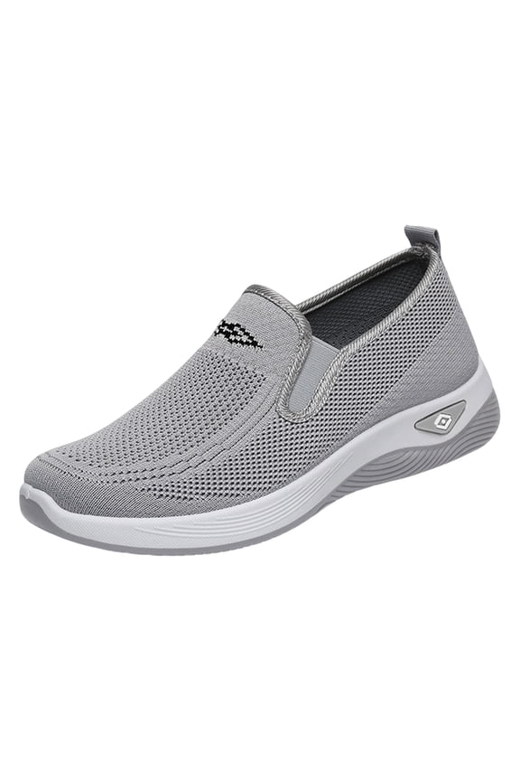 Arch Support Walking Shoes for Women, Orthopedic Slip On Sneakers Wide Width, Work and Casual Wear