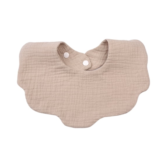YOUYEDIAN Baby Bibs for Drooling and Teething Newborn Drool Bibs Infant Cute Bibs for Baby Boy Girl (Coffee, One Size)
