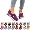 thumbnail image 1 of YOUYEDIAN Breathable Mesh Orthopedic Shoes for Women, Lightweight Walking Sneakers with Arch Support, Slip On Comfort, 1 of 3