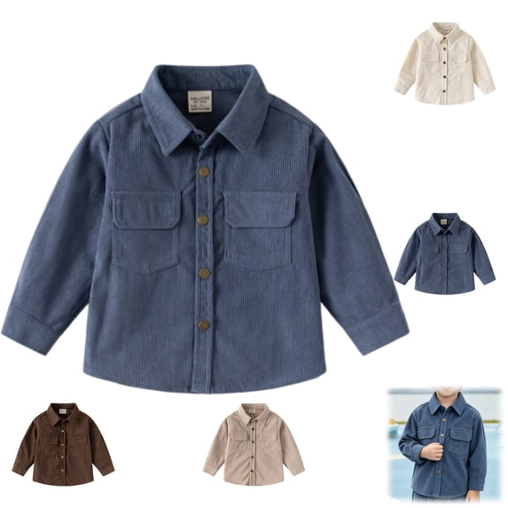 YOUYEDIAN Button Down Shirts for Boys Spring Fall Casual Fashion Shirts Long Sleeve Collared Tops