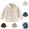 thumbnail image 1 of YOUYEDIAN Button Down Shirts for Boys Spring Fall Casual Fashion Shirts Long Sleeve Collared Tops, 1 of 5