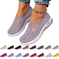 thumbnail image 1 of YOUYEDIAN Comfort Work Shoes for Women, Orthopedic Slip On Sneakers with Arch Support, Lightweight for All Day Wear, 1 of 2