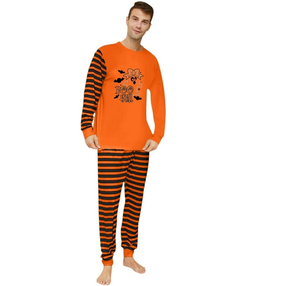 YOUYEDIAN Family Matching Halloween Pajamas Sets for Women Men Couples Kids Men S