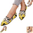 thumbnail image 1 of YOUYEDIAN Flat Shoes for Women Dress Non Slip Slip on Loafers Spring Fall Work Walking Shoes Trendy Closed Toe Orthopedic Shoes, 1 of 5