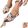 thumbnail image 1 of YOUYEDIAN Flat Shoes for Women Dress Non Slip Slip on Loafers Spring Fall Work Walking Shoes Trendy Closed Toe Orthopedic Shoes, 1 of 5