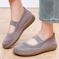 thumbnail image 1 of YOUYEDIAN Flat Shoes for Women Spring Fall Dressy Loafers Non Slip Slip on Casual Walking Shoes Work Closed Toe Orthopedic Shoes (Light Brown), 1 of 6