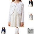 thumbnail image 1 of YOUYEDIAN Girls Cardigan Casual Fashion Button Down Knit Sweaters, 1 of 4