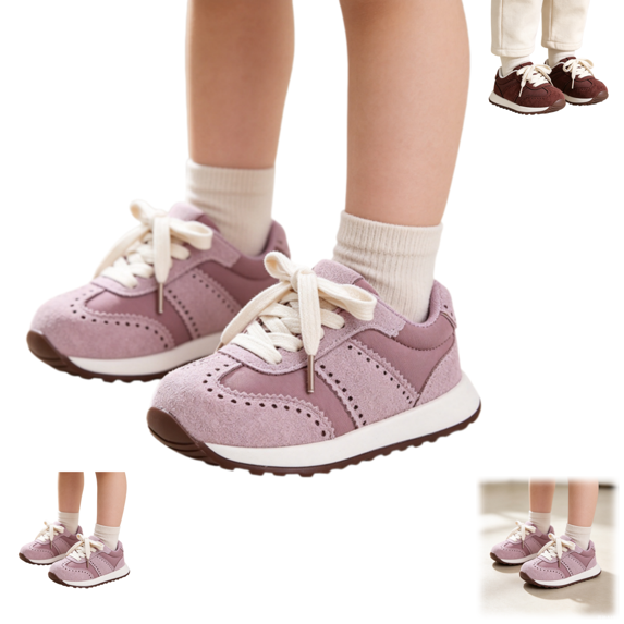 YOUYEDIAN Girls Sneakers Boys Kids Lightweight Mesh Breathable Casual Sneakers