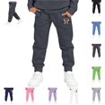 thumbnail image 1 of YOUYEDIAN Halloween Sweatpants for Boys Funny Halloween Print Sweatpants with Pockets Kids Casual Pants Soft Fashion Trousers, 1 of 5