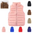 thumbnail image 1 of YOUYEDIAN Kids Puffer Vest Jacket Boys Girls Winter Windbreaker Warm Zipper Mock Neck Down Coat, 1 of 3