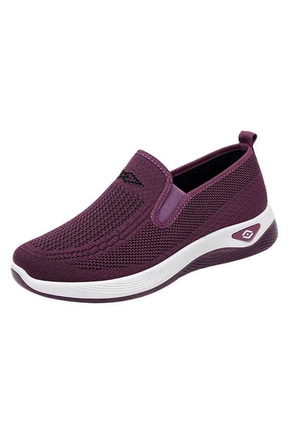 Lightweight Orthopedic Shoes for Women, All Day Comfort Walking Sneakers, Arch Support & Slip On Style