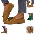 thumbnail image 1 of YOUYEDIAN Loafers for Women Casual Versatile Comfy Flat Shoes Fashion Round Toe Shoes, 1 of 5