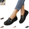 thumbnail image 1 of YOUYEDIAN Loafers for Women Versatile Square Toe Slip On Fashion Arch Support Comfy Flats Sport Casual Outdoor Walking Shoes, 1 of 5