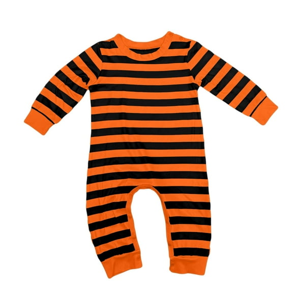 YOUYEDIAN Matching Family Halloween Pajama Sets Printed Hooded Long Sleeve Pjs Baby 18 Months