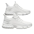 thumbnail image 1 of YOUYEDIAN Orthopedic Casual Shoes for Women Arch Support Work Shoes Wide Width Non Slip Slip on House Shoes Mesh Stretch Comfortable 2026 Foam Shoes (White), 1 of 8