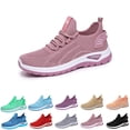 thumbnail image 1 of YOUYEDIAN Orthopedic Dress Shoes for Women Arch Support Sneakers Breathable Slip on Non Slip House Shoes Mesh Stretch Comfort 2026 Orthopedic Shoes Light pink_002 Pink, 1 of 4