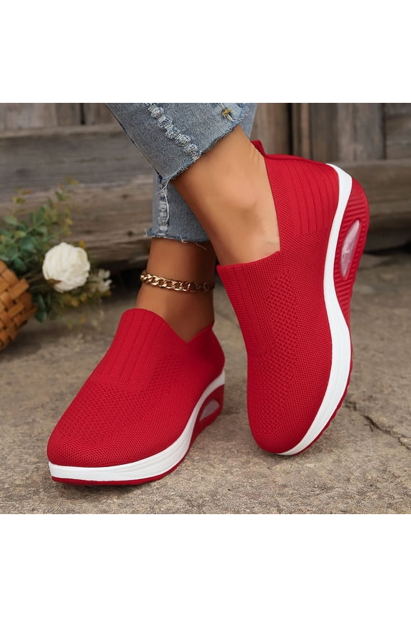 Orthopedic Dress Shoes for Women Arch Support Tennis Shoes Wide Slip on Non Slip Server Shoes Mesh Stretch Soft 2026 New Orthopedic Shoes