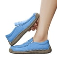 thumbnail image 1 of YOUYEDIAN Orthopedic Shoes for Women Arch Support Work Shoes Lightweight Non Slip Slip on Work Shoes Mesh Stretch Comfortable 2026 New Orthopedic Shoes (Blue), 1 of 6