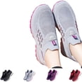thumbnail image 1 of YOUYEDIAN Orthopedic Shoes for Women Breathable Walking Sneakers Slip on Trainers Ladies Comfortable Casual Athletic Shoe Thick Bottom (Gray, 8.5 Wide), 1 of 9