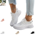 thumbnail image 1 of YOUYEDIAN Orthopedic Shoes for Women Fashion Breathable Mesh Round Toe Versatile Comfy Platform Soft Sneakers Casual Sport Non Slip Running Shoes, 1 of 5