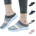 thumbnail image 1 of YOUYEDIAN Orthopedic Shoes for Women Spring Dress Non Slip Slip on Mesh Arch Support Sneakers Breathable Closed Toe Casual Shoes (Gray), 1 of 5